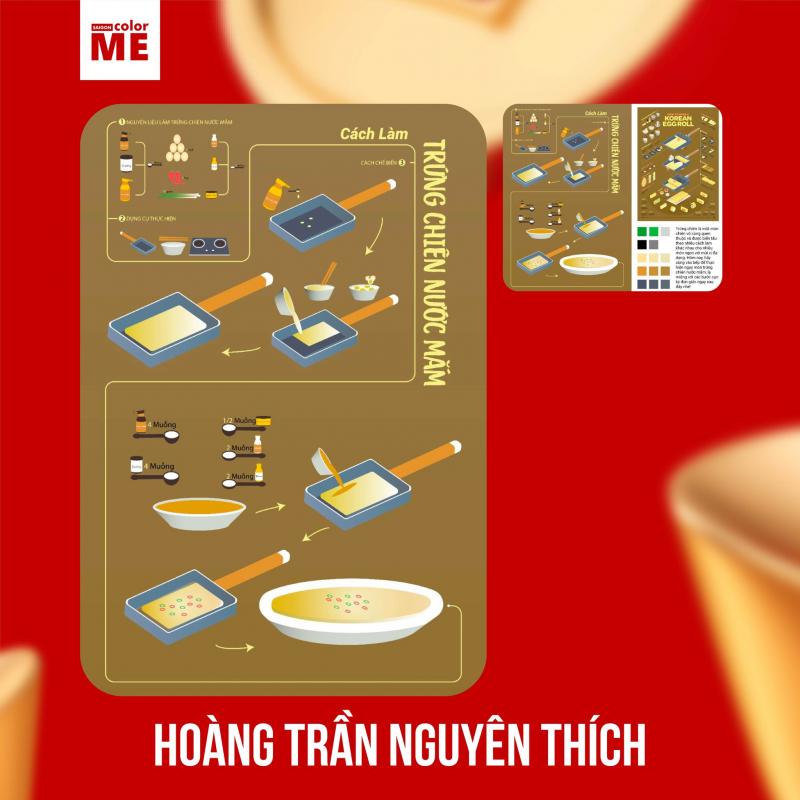 Tác phẩm của học viên lớp Digital Painting tại Color ME