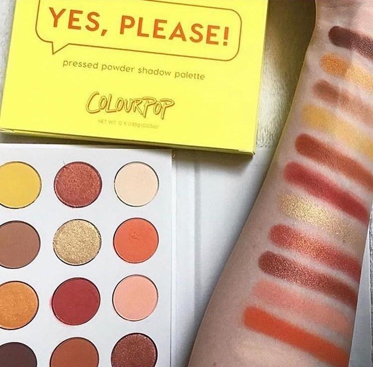 ColourPop Yes, Please! Pressed Powder Shadow Palette