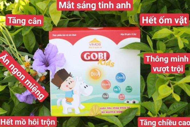 Cốm ăn ngon Gobi Kids Vimos