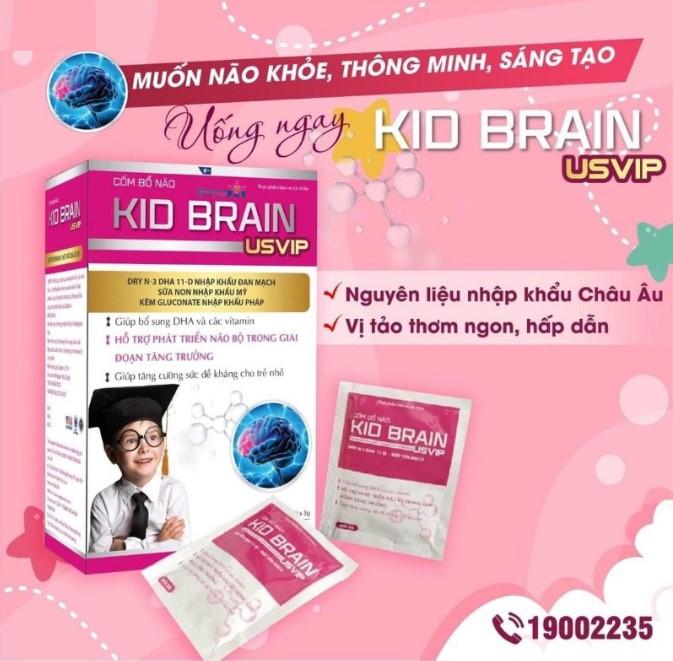 Cốm bổ não Kid Brain Usvip