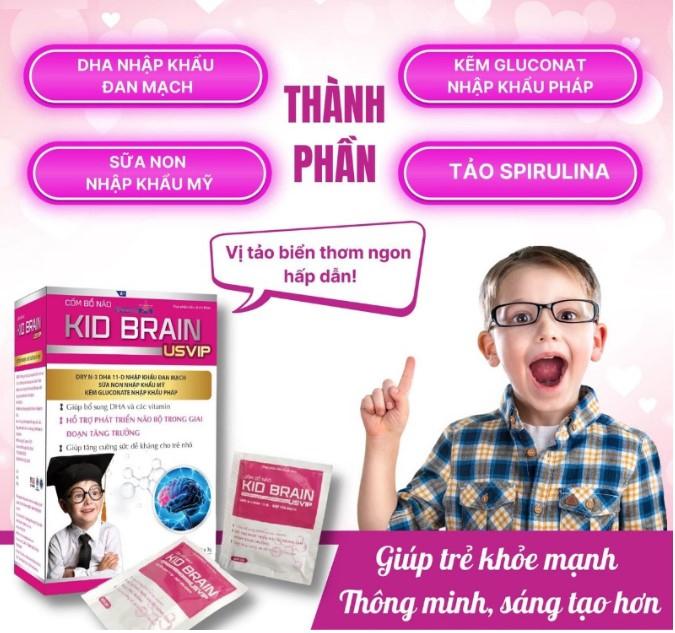 Cốm bổ não Kid Brain Usvip