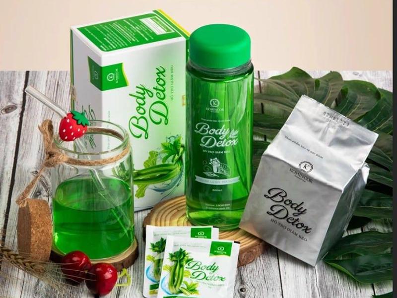 Cốm giảm cân, đẹp da Body Detox Kohinoor