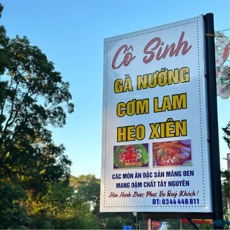 Cơm Lam Gà Nướng - Cô Sinh