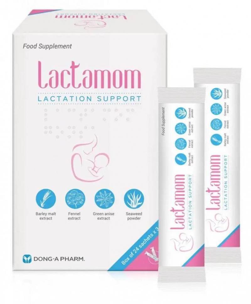 Cốm lợi sữa lactamom