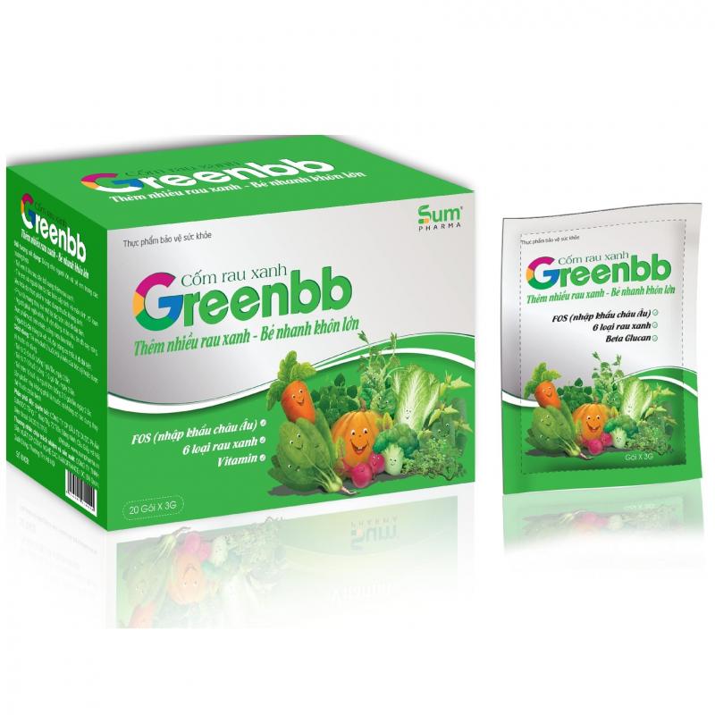 Cốm rau xanh GreenBB