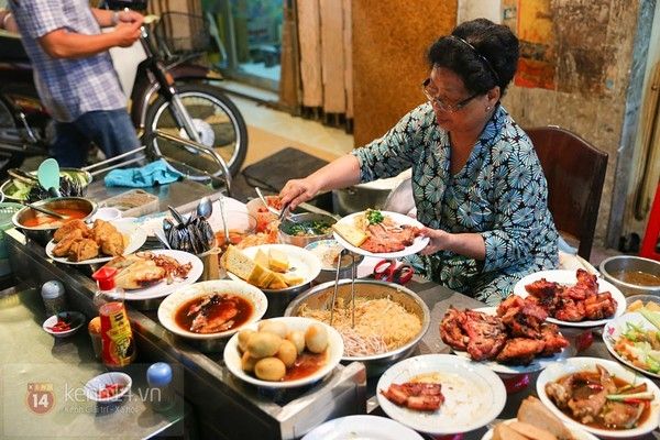 Quán ăn vỉa hè ngon không cưỡng lại tại Sài Gòn