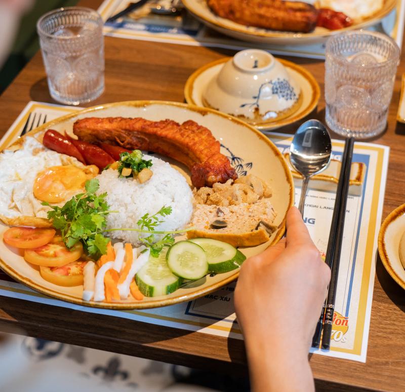 Cơm tấm Sài Gòn 1970s