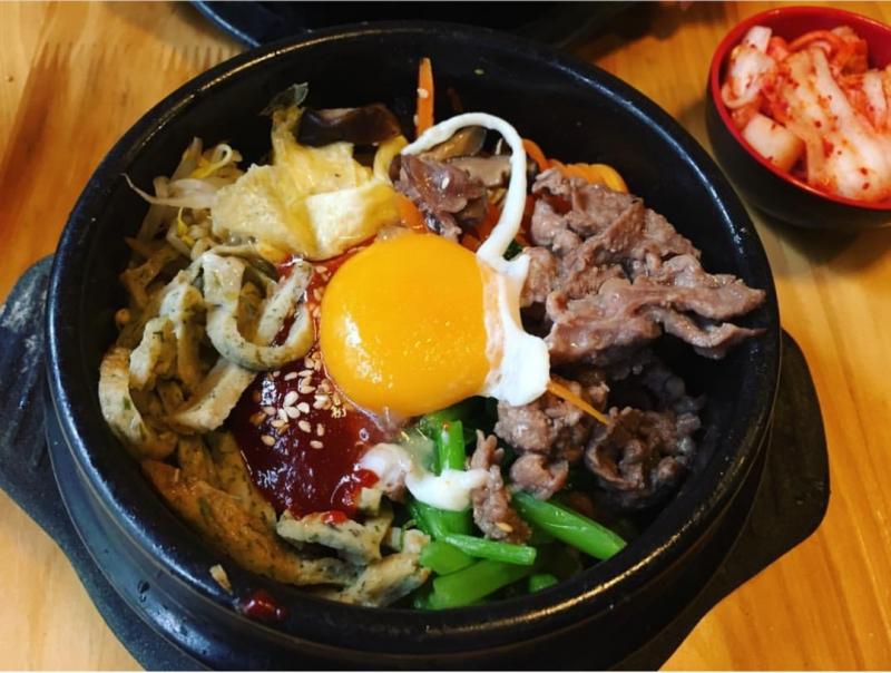 Cơm trộn Hàn Quốc tại Simisi Restaurant