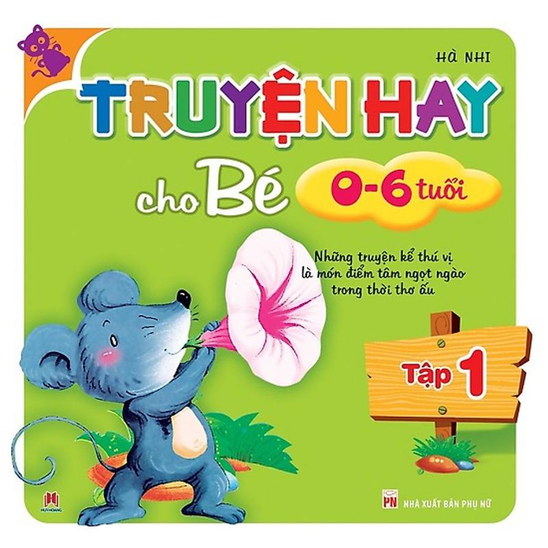 Combo bộ 4 cuốn Truyện hay cho bé 0-6 tuổi