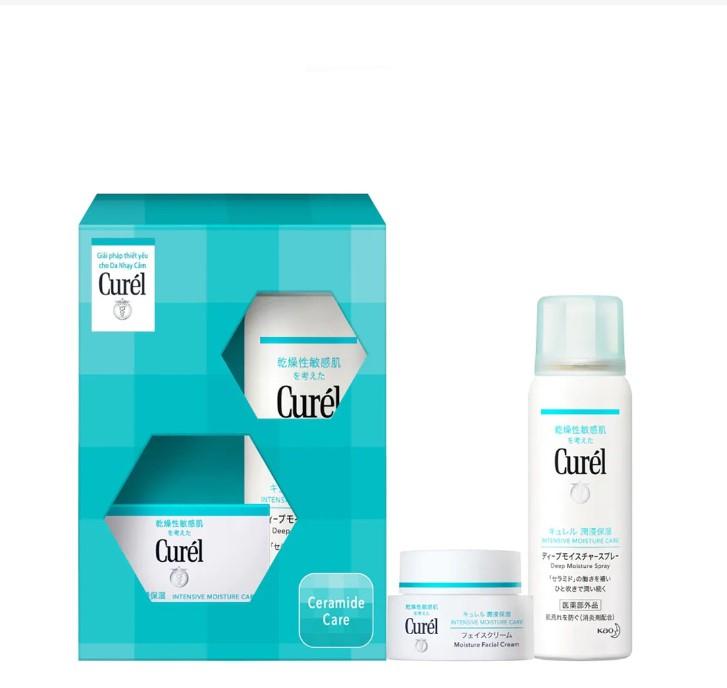 Combo cấp ẩm chuyên sâu Curél Intensive Moisture