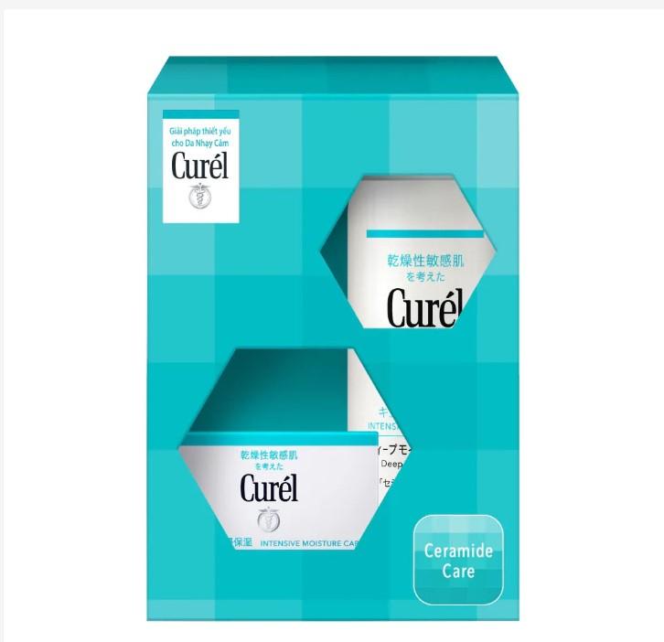 Combo cấp ẩm chuyên sâu Curél Intensive Moisture