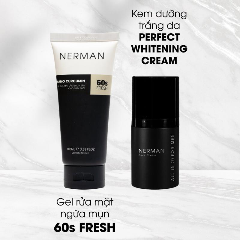 Combo trắng da cho nam Nerman Perfect Whitening