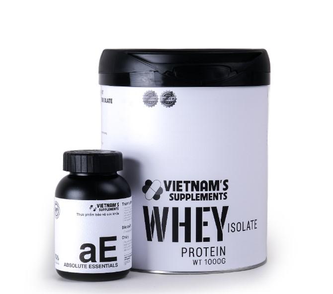 Combo viên uống hỗ trợ sức khoẻ, tăng cơ Combo Protein For Beginners - Vietnams Supplements