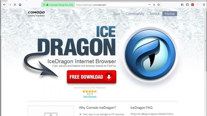 Comodo IceDragon