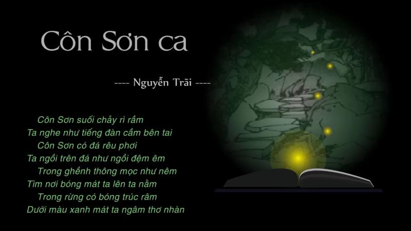 Bài ca Côn Sơn