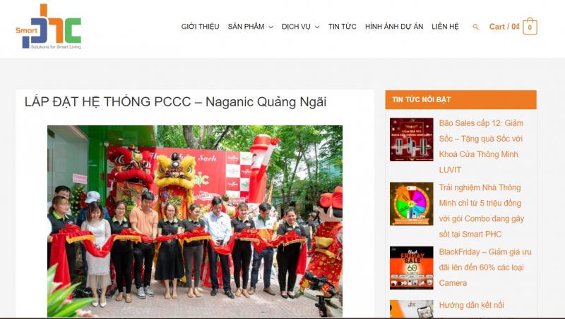 Dự án công trình PCCC của PHC