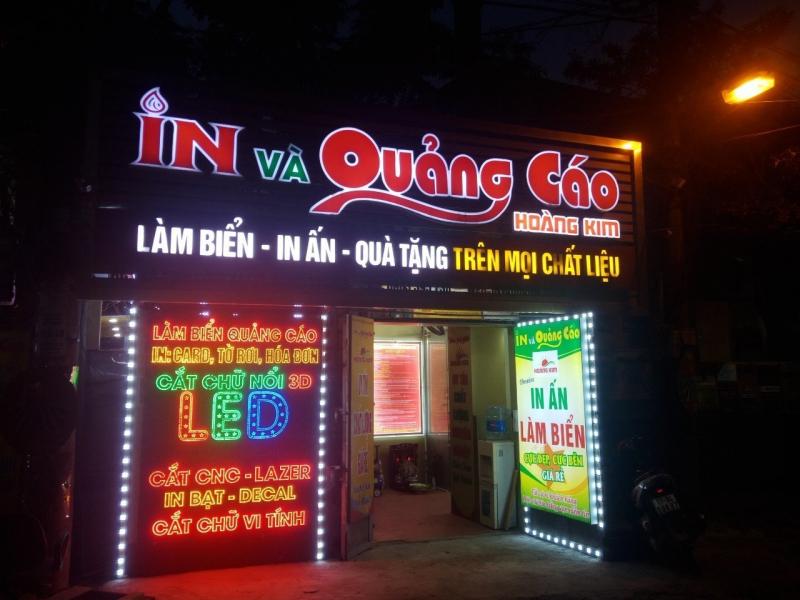 Công ty Cổ phần In và Quảng cáo Hoàng Kim