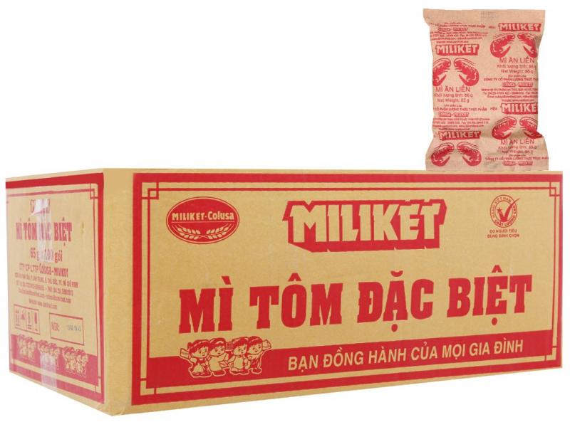 Mì 2 tôm Miliket - Ký ức một thời của người dân Việt