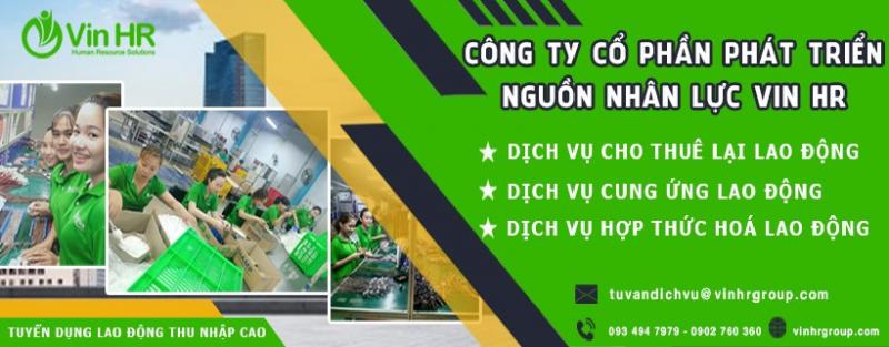 Công Ty Cổ Phần Phát Triển Nguồn Nhân Lực VIN HR