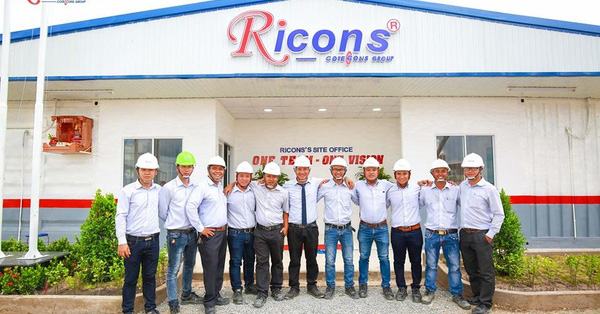 Công ty cổ phần tập đoàn đầu tư xây dựng Ricons