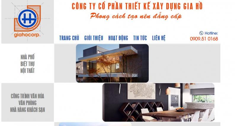 Công ty cổ phần thiết kế - xây dựng Gia Hồ