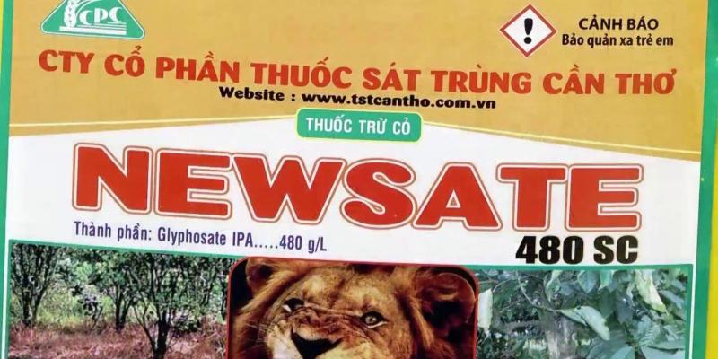 Sản phầm thuốc trừ cỏ của CPC