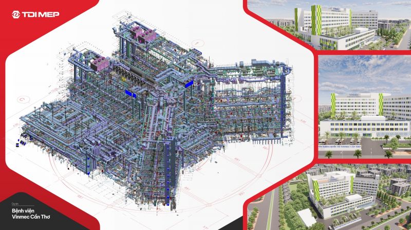 Thiết kế mô hình BIM chi tiết