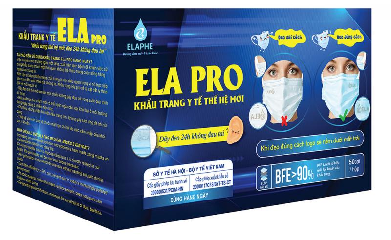 Khẩu trang Ela Pro