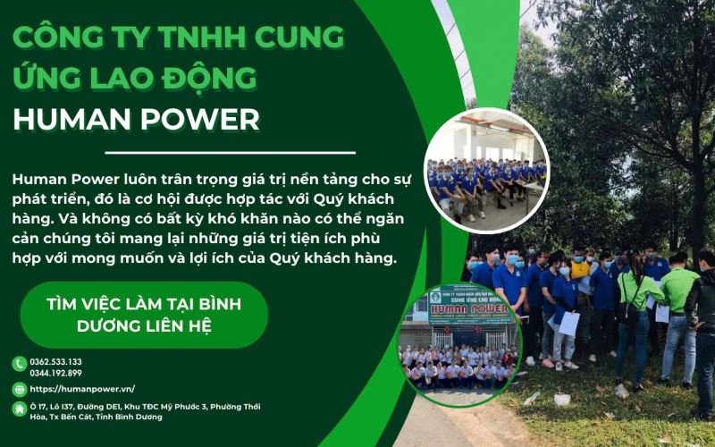 Công Ty Cung Ứng Lao Động Human Power