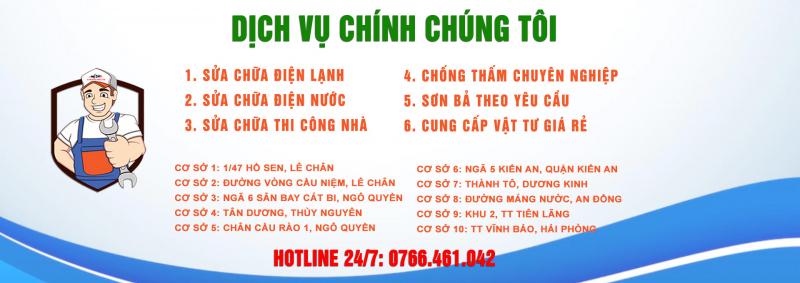 Công ty điện nước & điện lạnh Hải Phòng