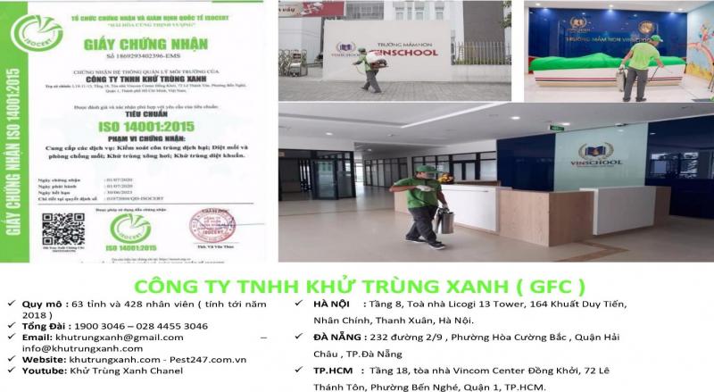 GFC – CÔNG TY KHỬ TRÙNG XANH (GFC)