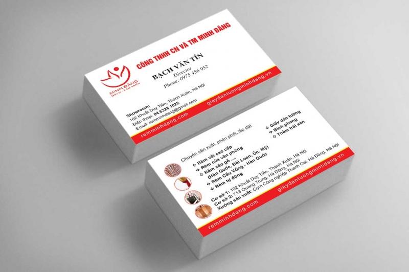 In card visit đẹp tại Công ty in Quang Trung (hình minh họa)