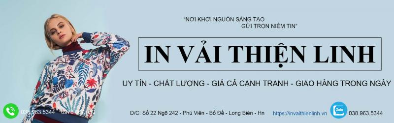 Công ty in vải 3D Thiện Linh