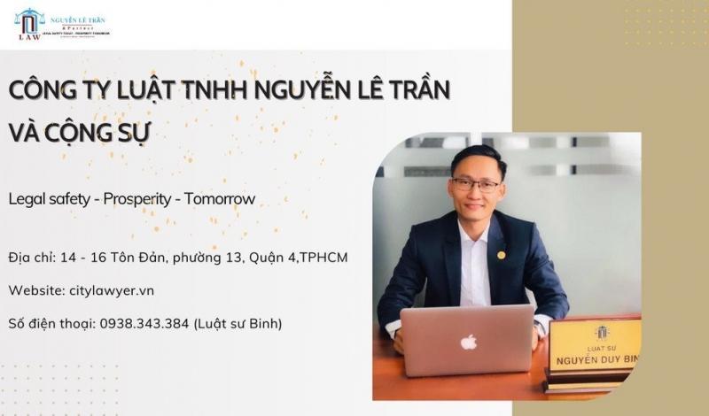 Công Ty Luật Nguyễn Lê Trần Và Cộng Sự - LS Nguyễn Duy Binh