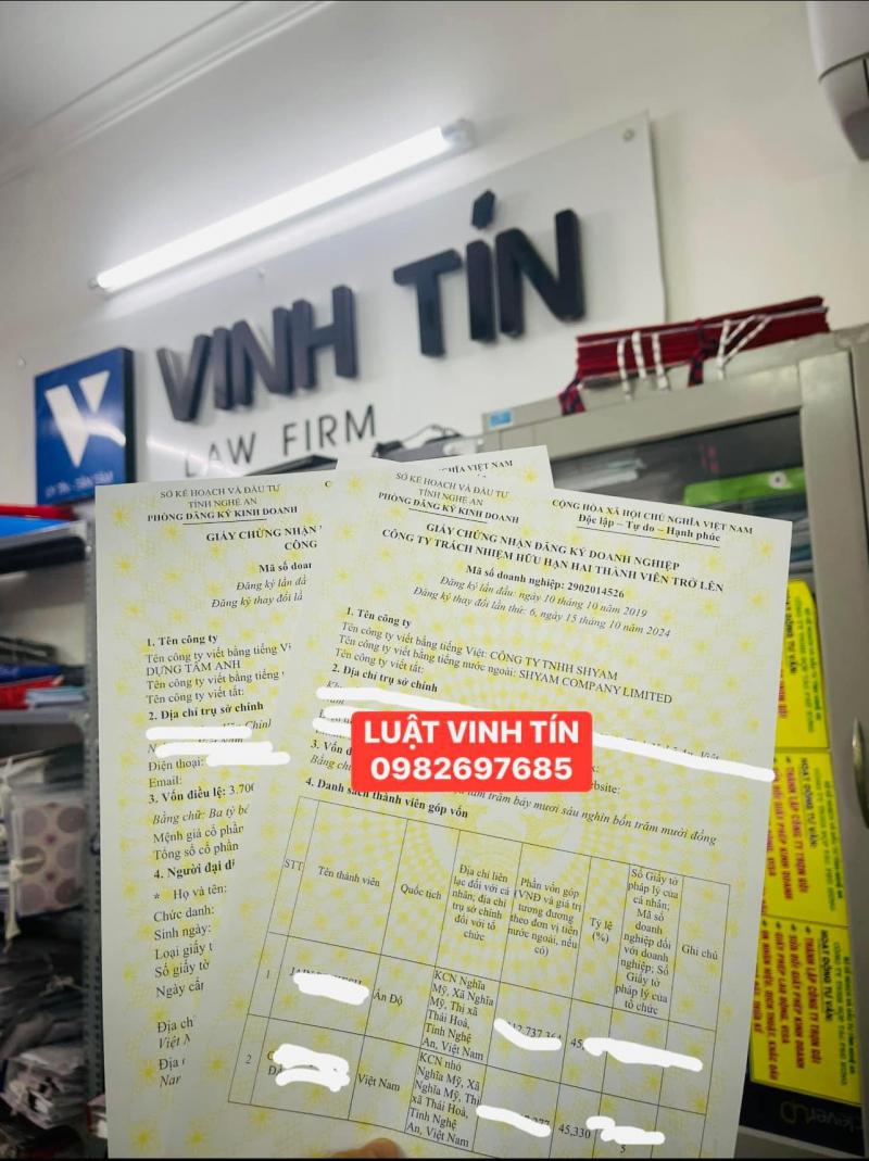 Công ty Luật TNHH Vinh Tín