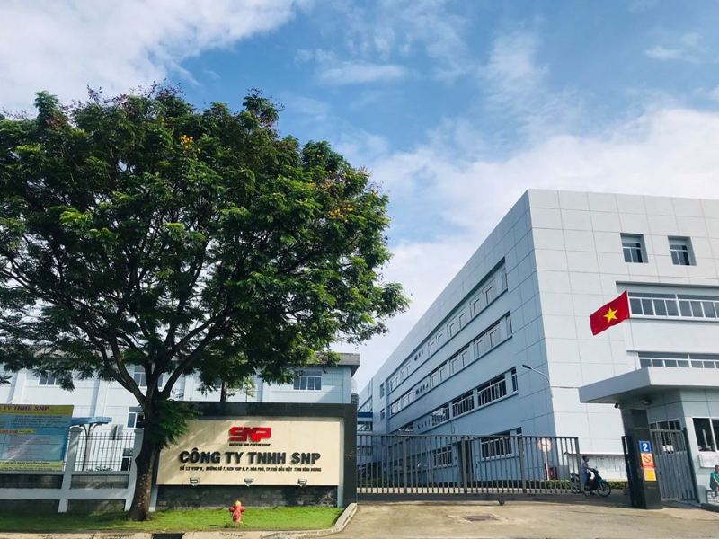 Công ty May SNP - VSIP 2 là nhà sản xuất quần áo thể thao hàng đầu có trụ sở tại Đài Loan và các nhà máy tại Việt Nam, Philippine, Campuchia và Trung Quốc