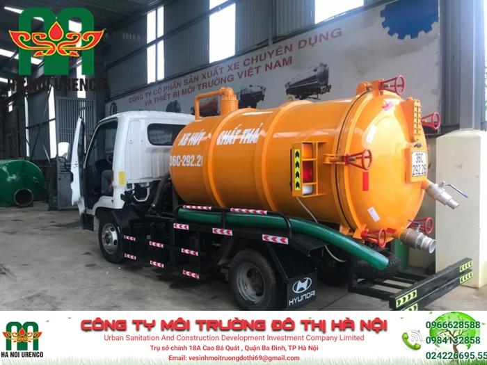 Môi Trường Đô Thị Hà Nội cam kết mang lại chất lượng dịch vụ hút bể phốt an toàn, hiệu quả