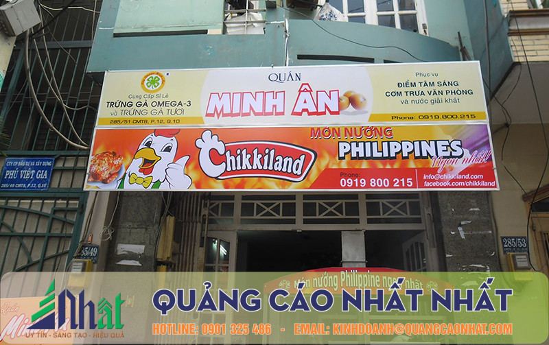 Công ty Quảng Cáo Nhất Nhất - Thi Công Bảng Hiệu chuyên nghiệp, giá tốt, uy tín tại TPHCM