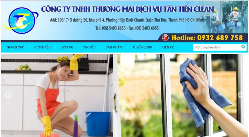 Công ty TNHH thương mại dịch vụ Tân Tiến Clean