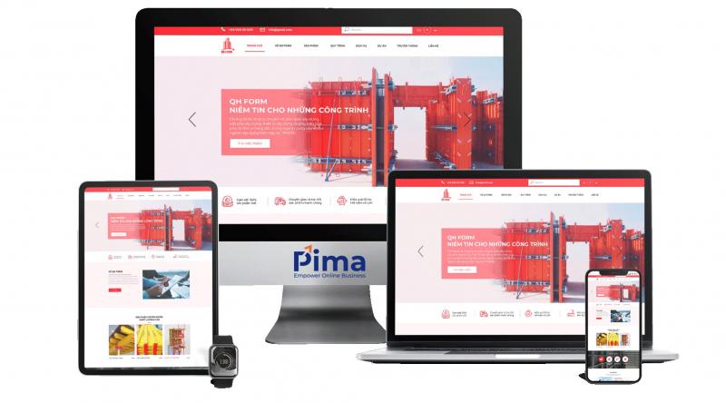 Công ty thiết kế website Pima Digital