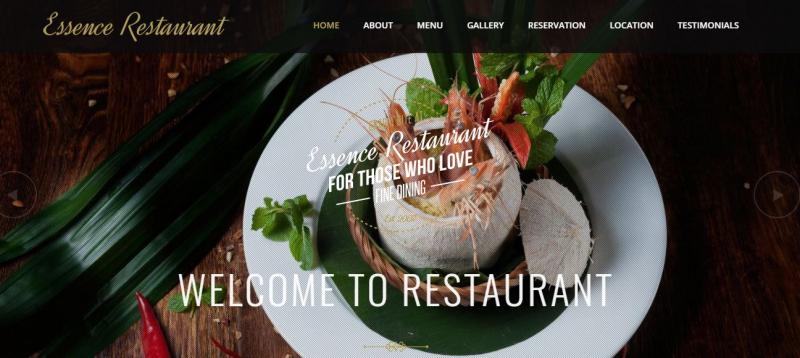 Công ty thiết kế website ẩm thực nhà hàng chuyên nghiệp tại Hà Nội
