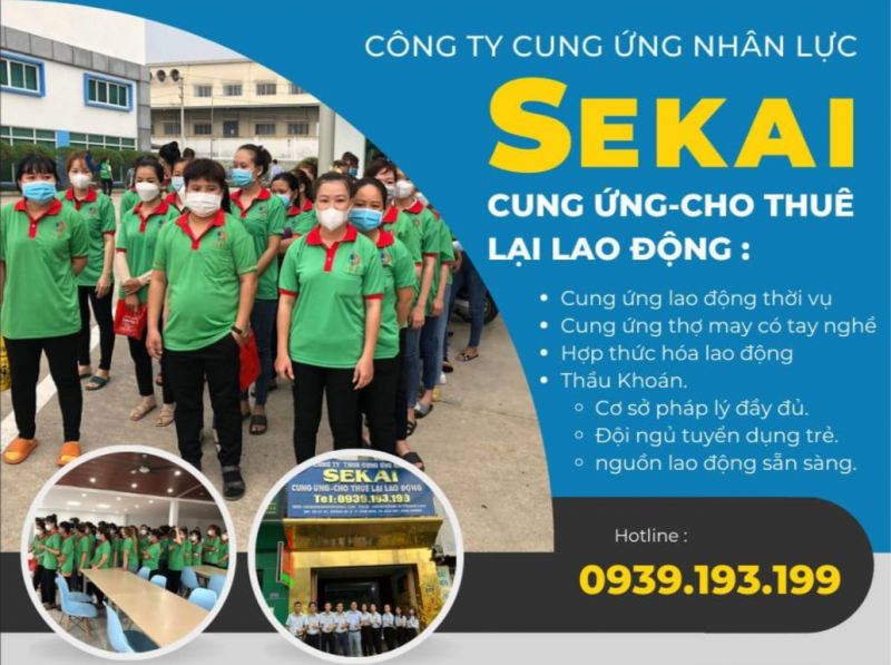 Công ty TNHH cung ứng nhân lực Sekai