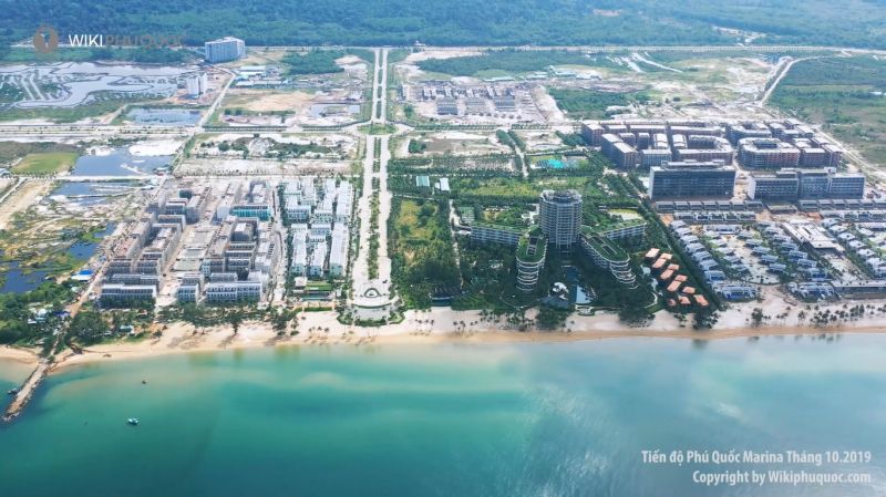 Toàn cảnh tiến độ dự án Phú Quốc Marina – Bim group