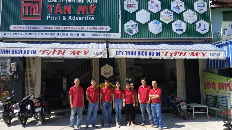 Công Ty Tnhh Dịch Vụ In Tân Mỹ