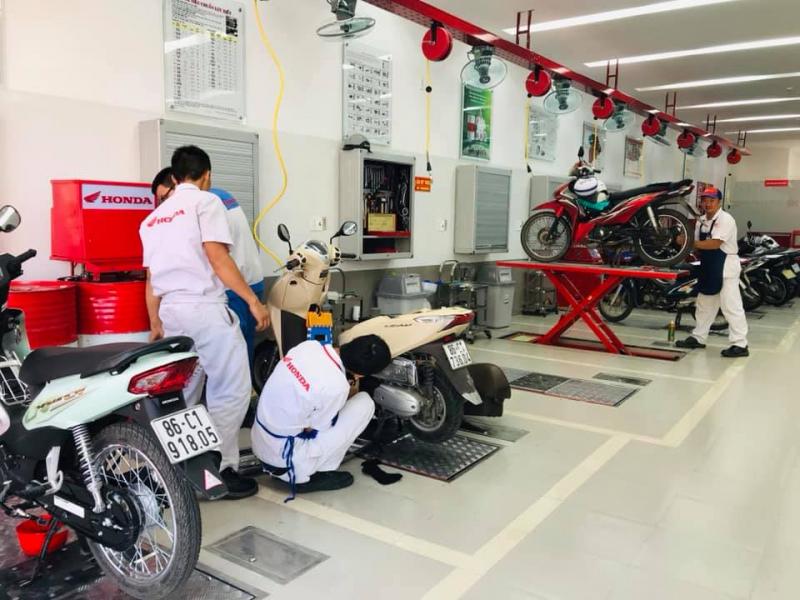 Trung tâm bảo dưỡng xe máy honda uy tín nhất Bình Thuận
