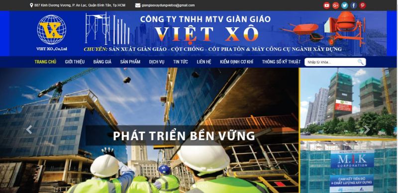 Công ty TNHH Giàn giáo Việt Xô