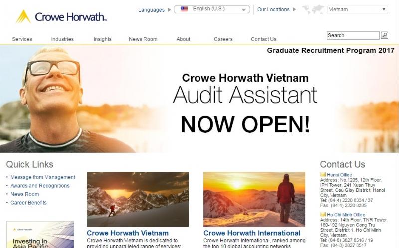 Công ty TNHH Kiểm toán Crowe Horwath Việt Nam & Crowe Horwath Vietnam