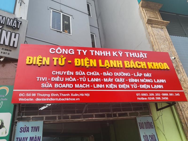 Công Ty TNHH Kỹ Thuật Điện Tử Điện Lạnh Bách Khoa