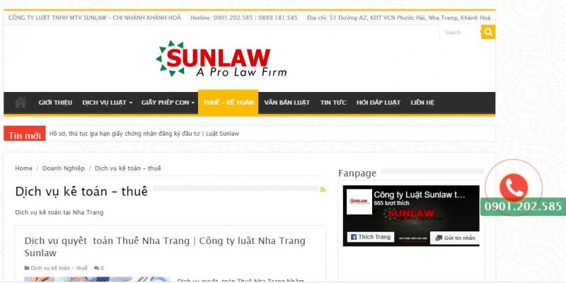 Công ty TNHH Luật Sunlaw