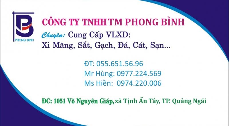 Vật liệu xây dựng Phong Bình